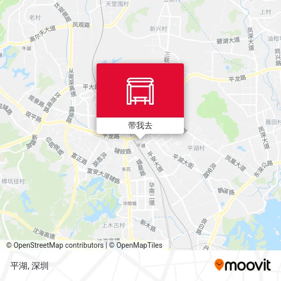 平湖地图