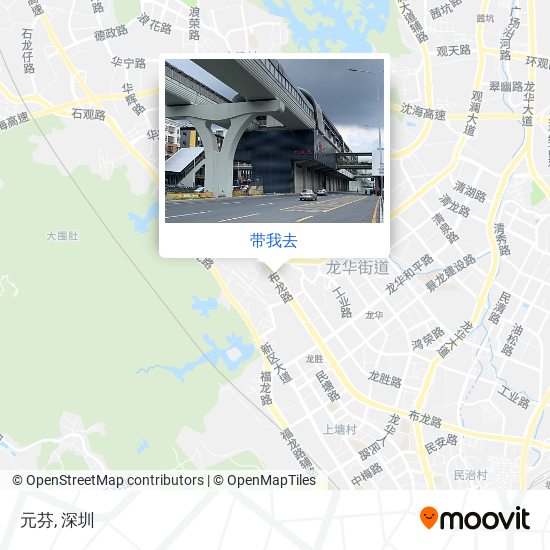 元芬地图
