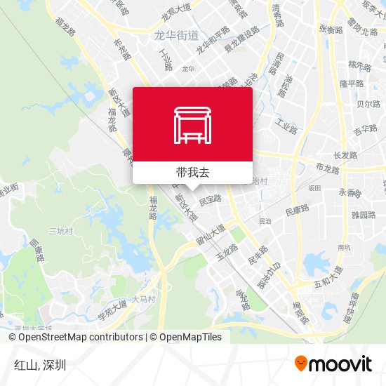 红山地图