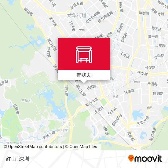 红山地图