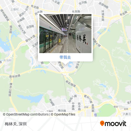 梅林关地图