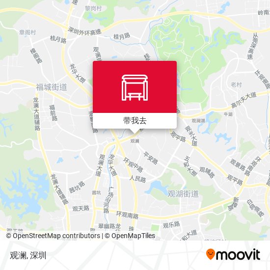 观澜地图