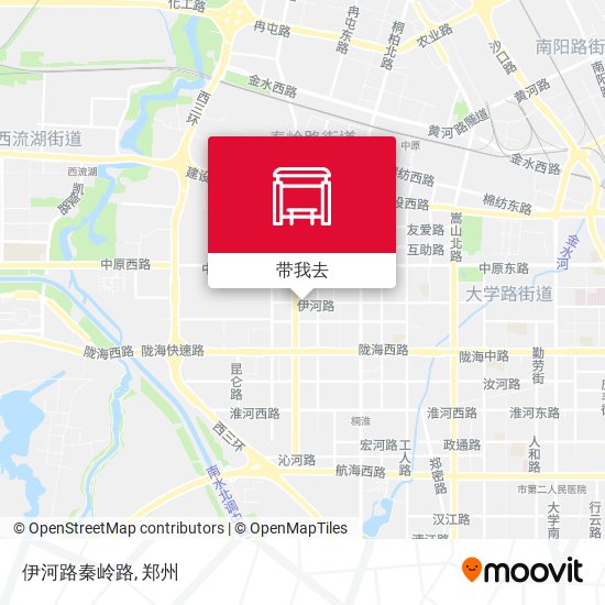 伊河路秦岭路地图