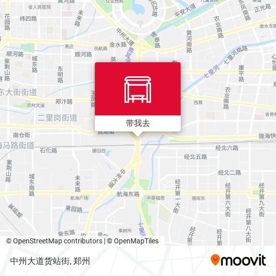 中州大道货站街地图