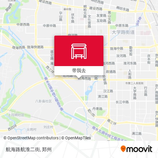 航海路航淮二街地图
