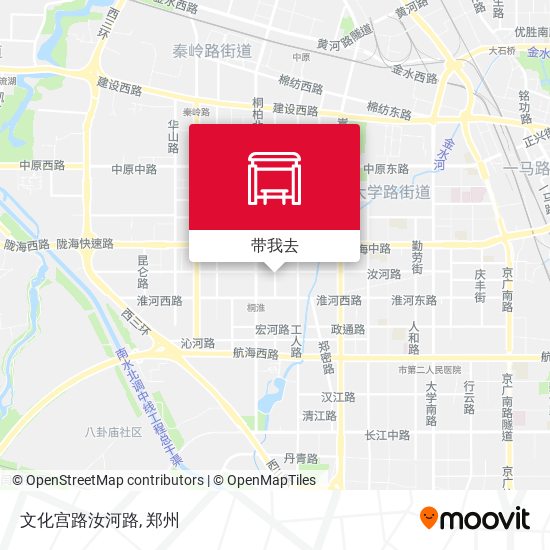 文化宫路汝河路地图