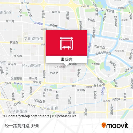 经一路黄河路地图
