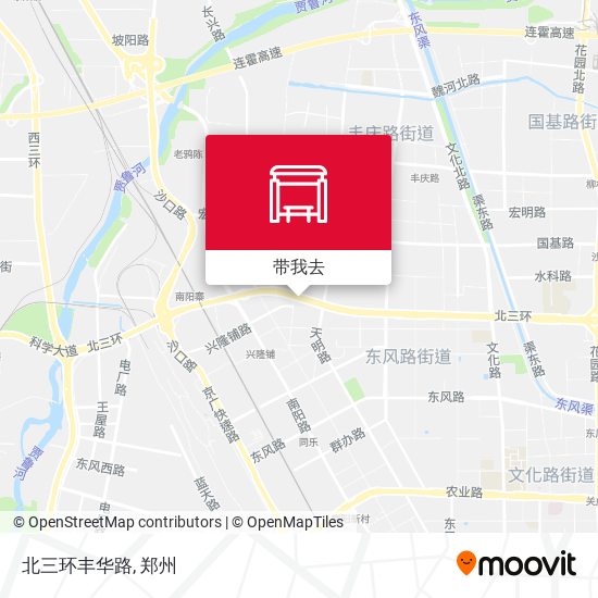 北三环丰华路地图