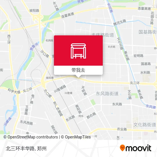 北三环丰华路地图