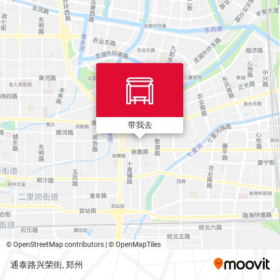 通泰路兴荣街地图