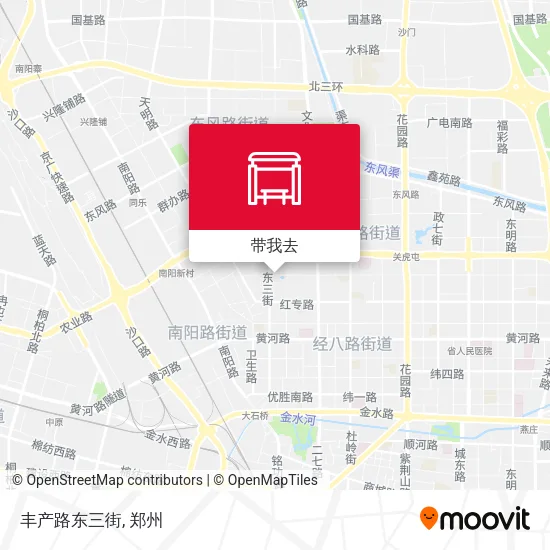 丰产路东三街地图