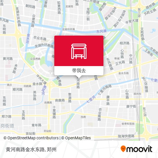 黄河南路金水东路地图