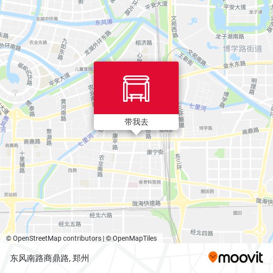 东风南路商鼎路地图