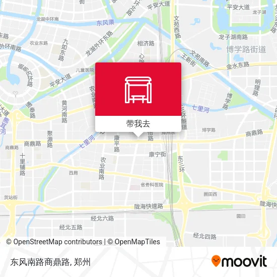 东风南路商鼎路地图