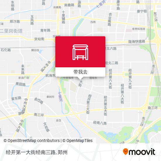 经开第一大街经南三路地图