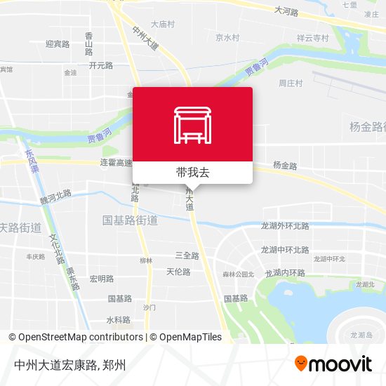 中州大道宏康路地图