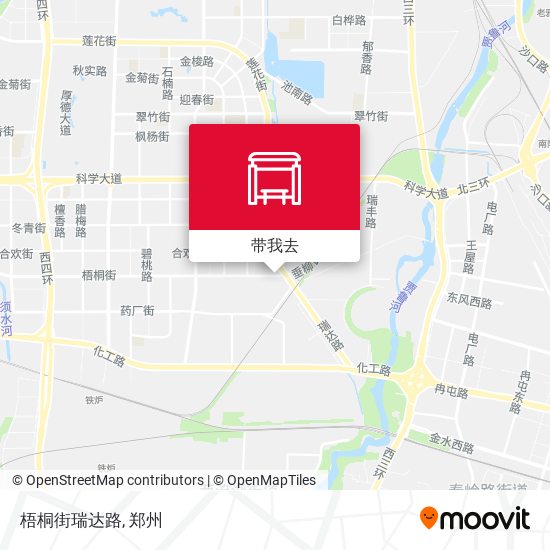 梧桐街瑞达路地图