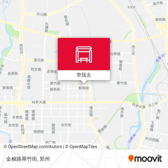 金梭路翠竹街地图