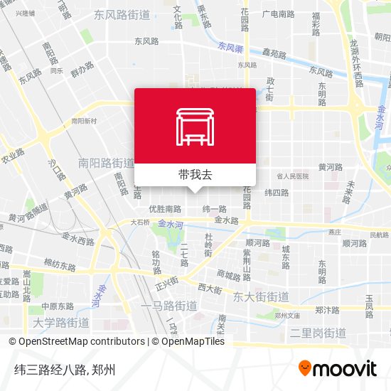 纬三路经八路地图