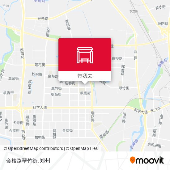 金梭路翠竹街地图