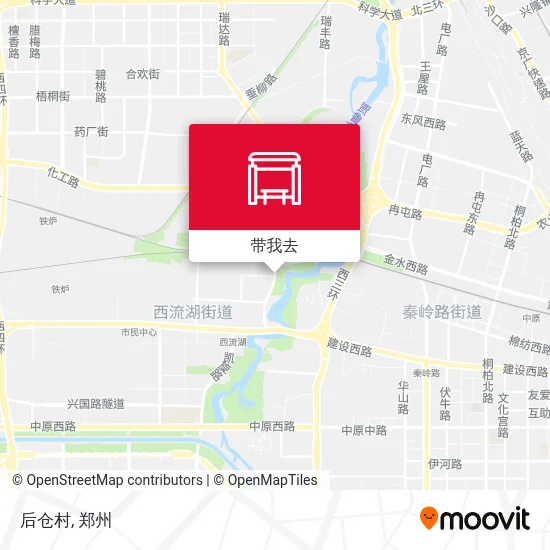 后仓村地图