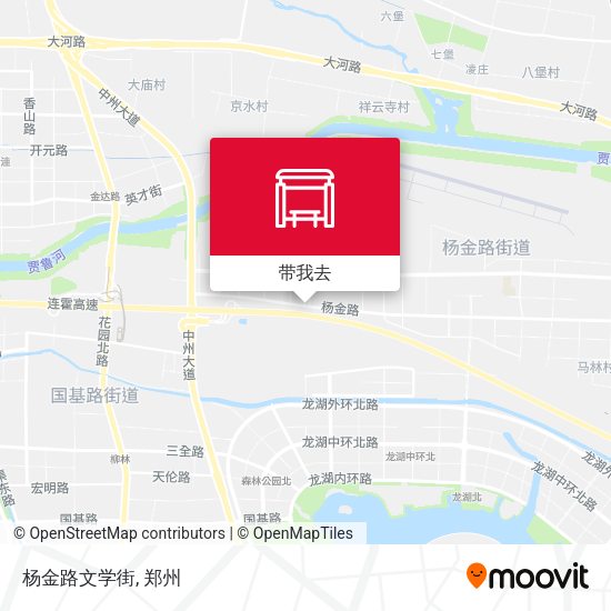杨金路文学街地图