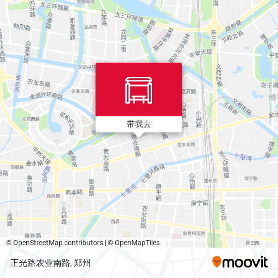 正光路农业南路地图