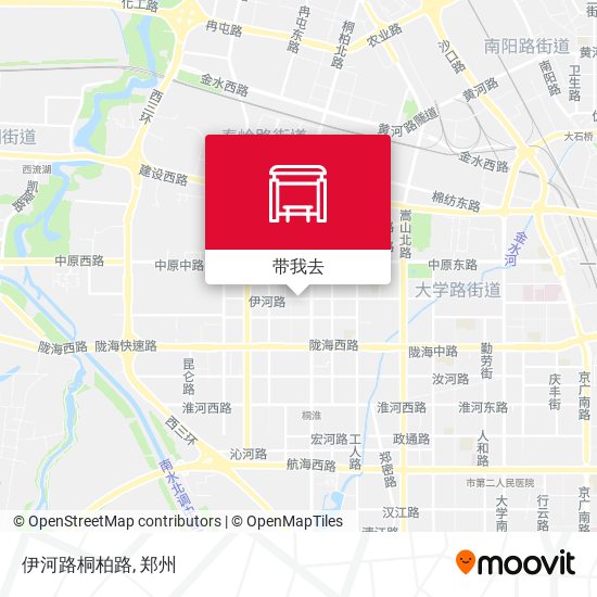 伊河路桐柏路地图