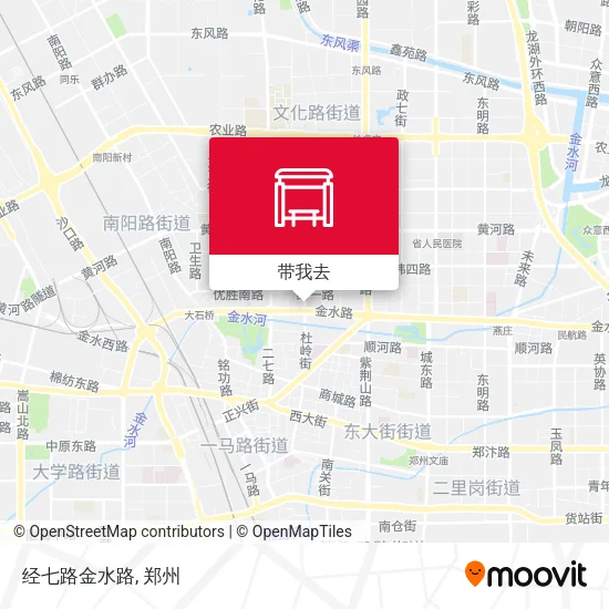 经七路金水路地图