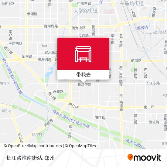 长江路淮南街站地图