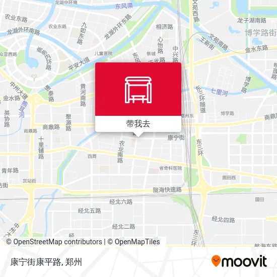 康宁街康平路地图