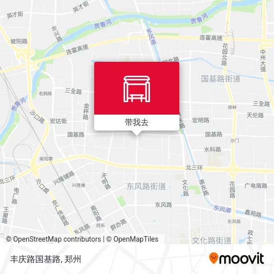 丰庆路国基路地图