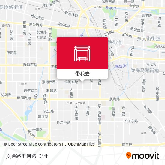 交通路淮河路地图