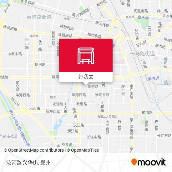 汝河路兴华街地图