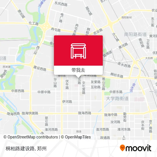 桐柏路建设路地图