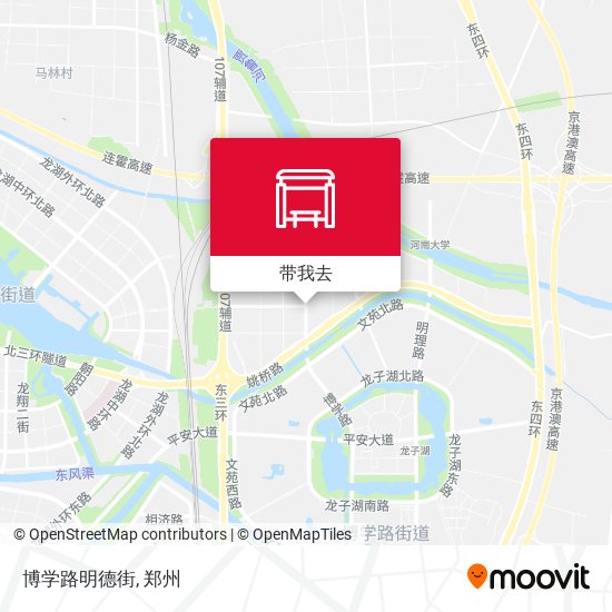 博学路明德街地图