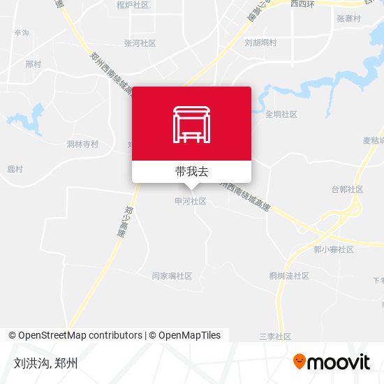 刘洪沟地图