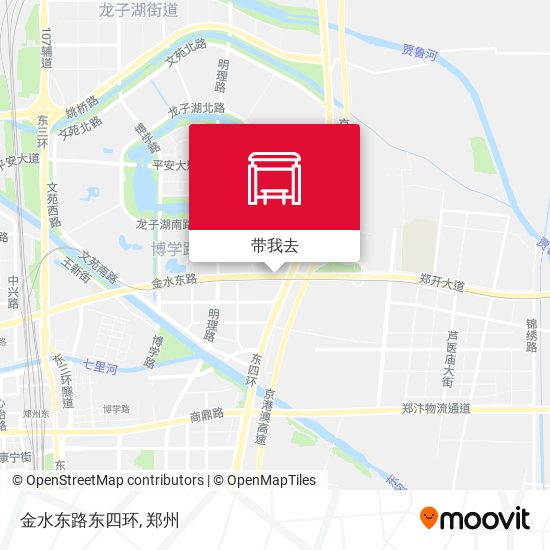 金水东路东四环地图