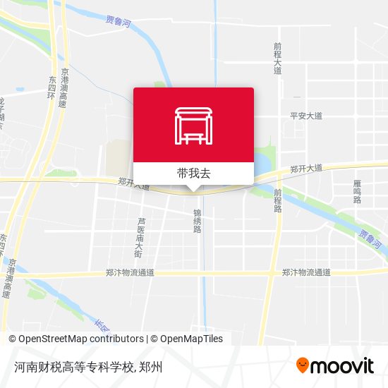 河南财税高等专科学校地图