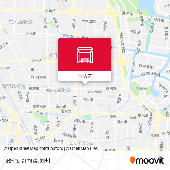 政七街红旗路地图