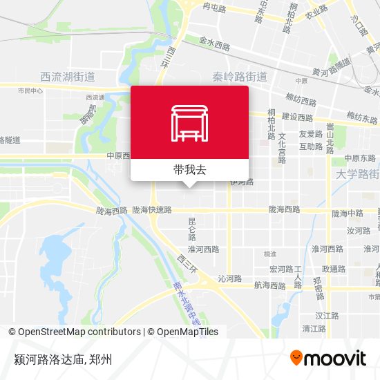 颍河路洛达庙地图