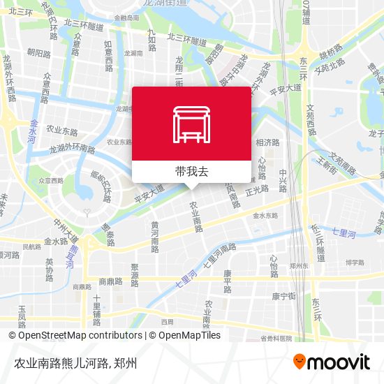 农业南路熊儿河路地图