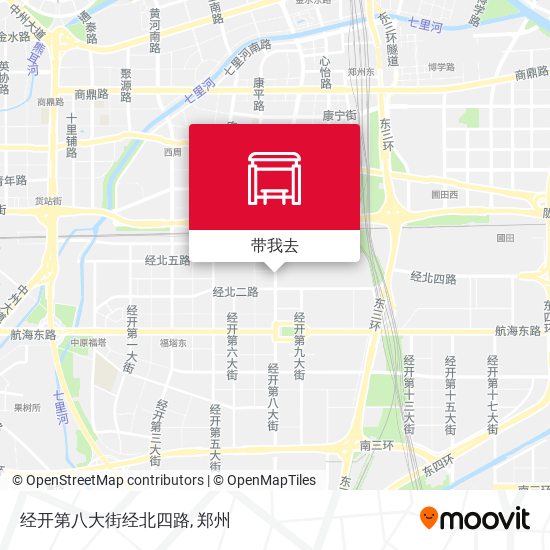 经开第八大街经北四路地图