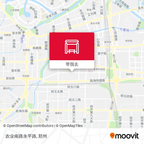 农业南路永平路地图