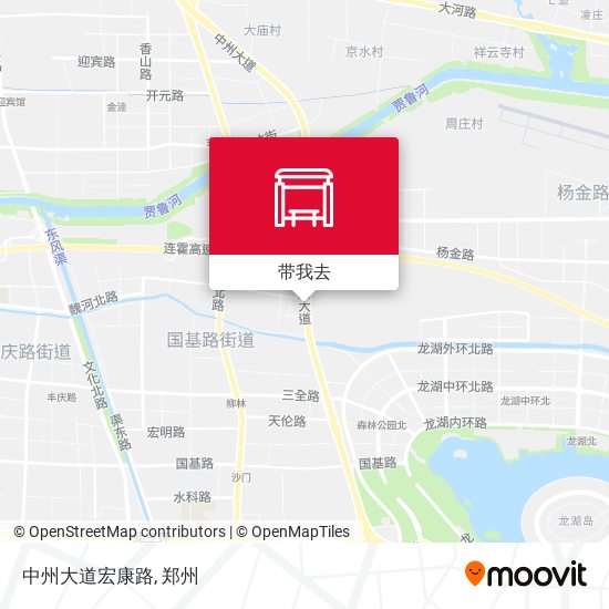 中州大道宏康路地图