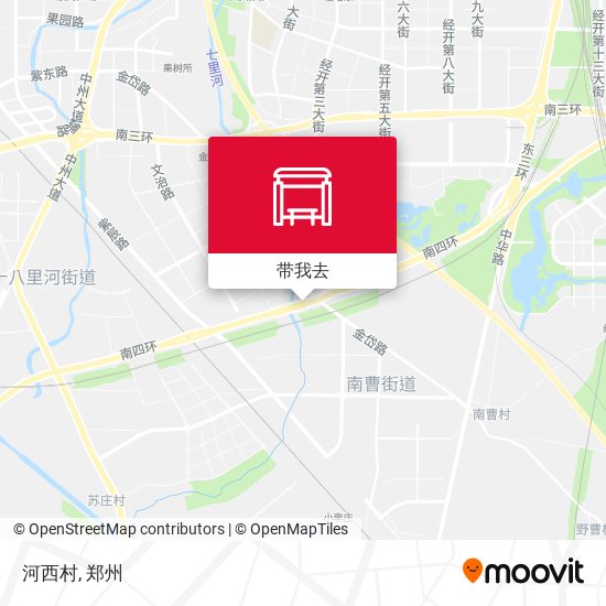 河西村地图