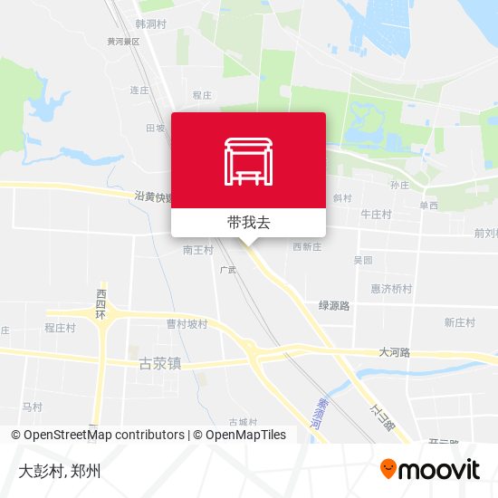 大彭村地图