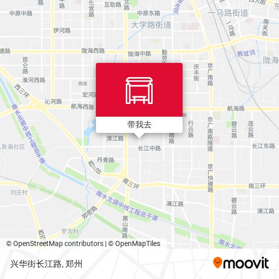 兴华街长江路地图