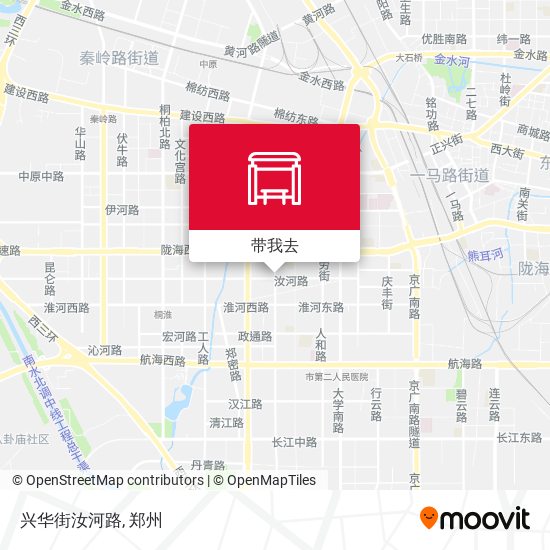 兴华街汝河路地图