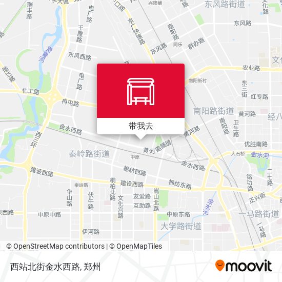 西站北街金水西路地图